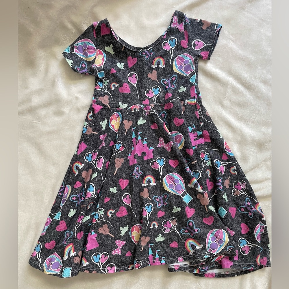 Wild Rich Kids size 7/8 "chalk" twirl dress